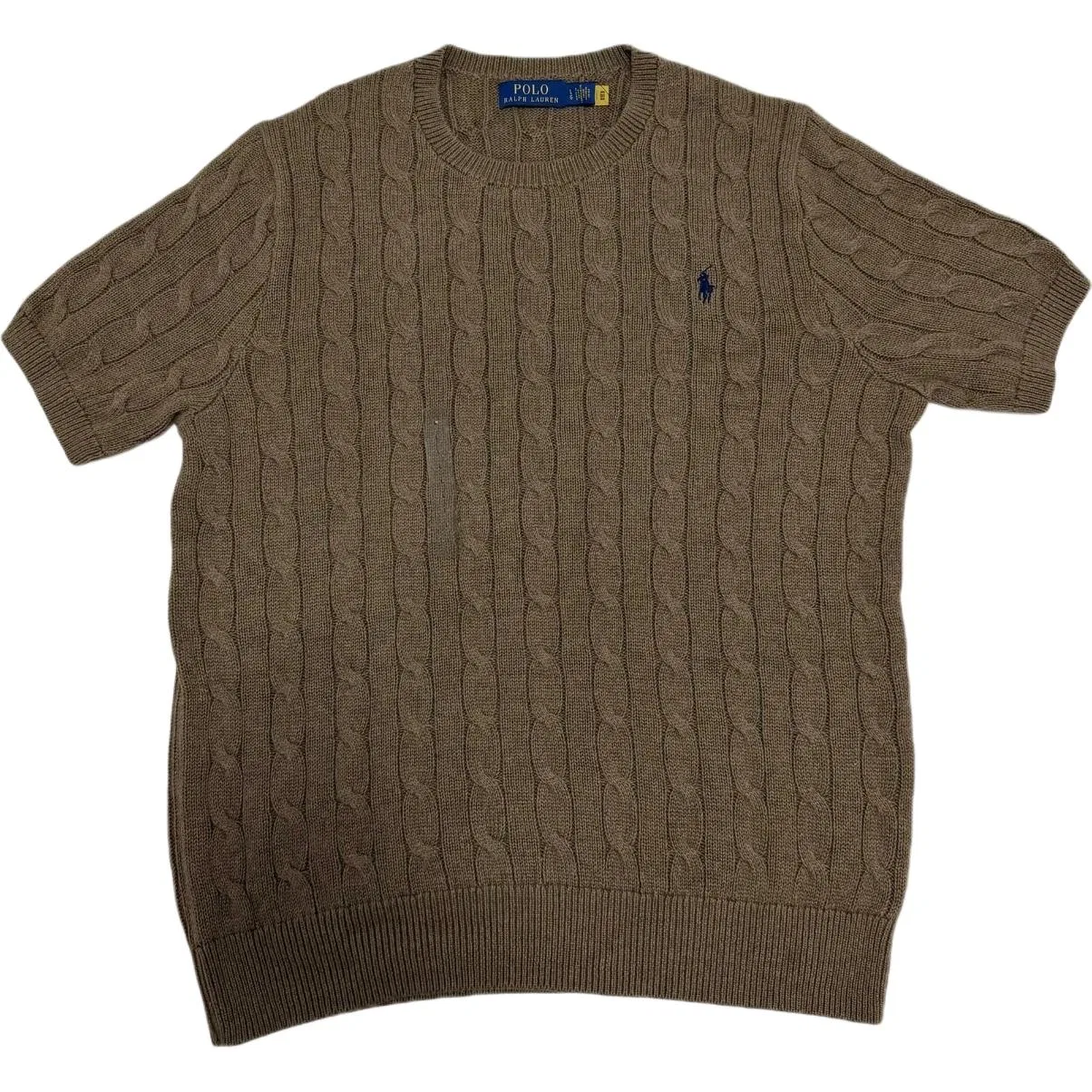 Мужской свитер с круглым вырезом Brown Polo Ralph Lauren, Brown