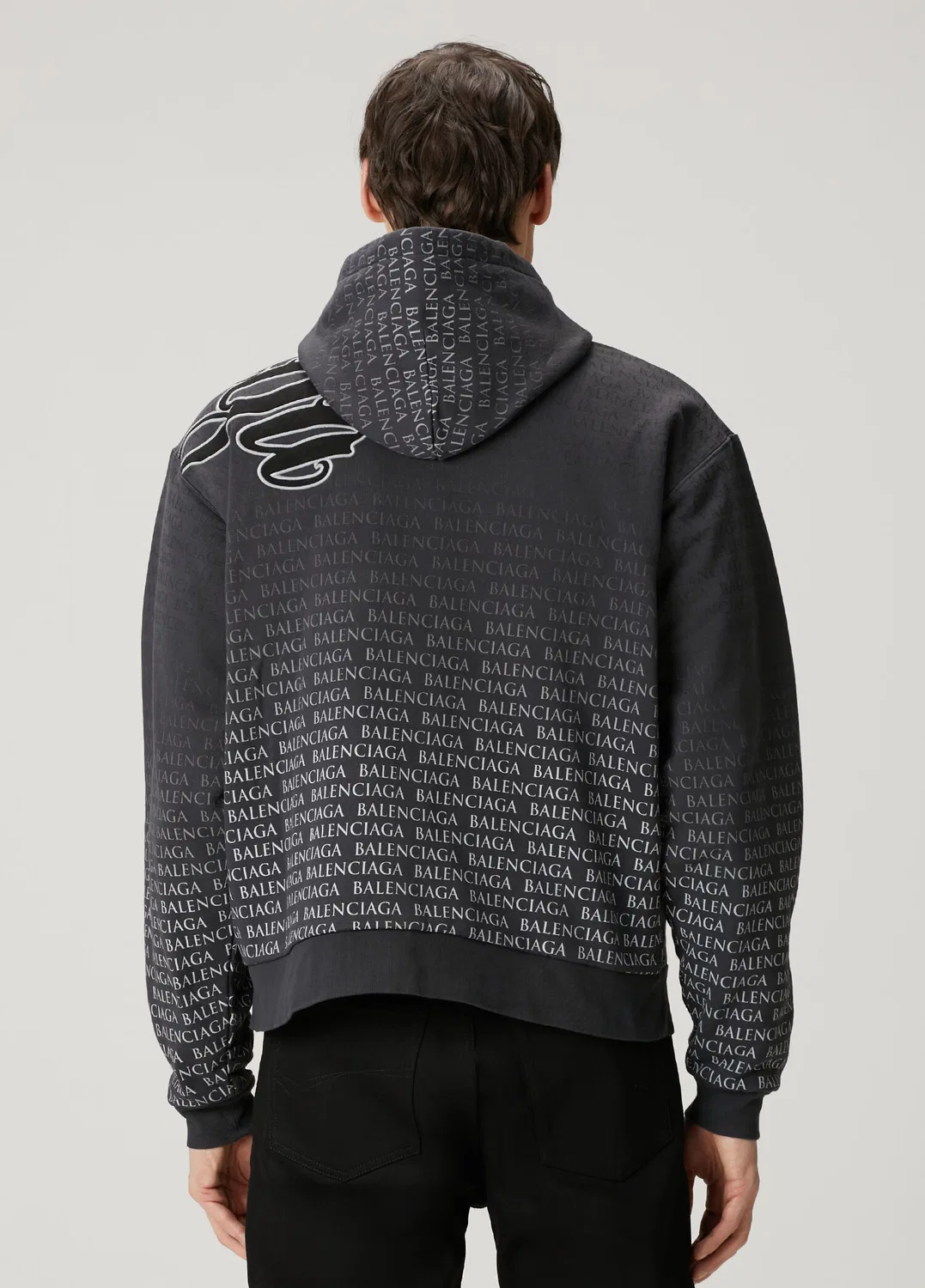 Свитшот Balenciaga, black — фото 4