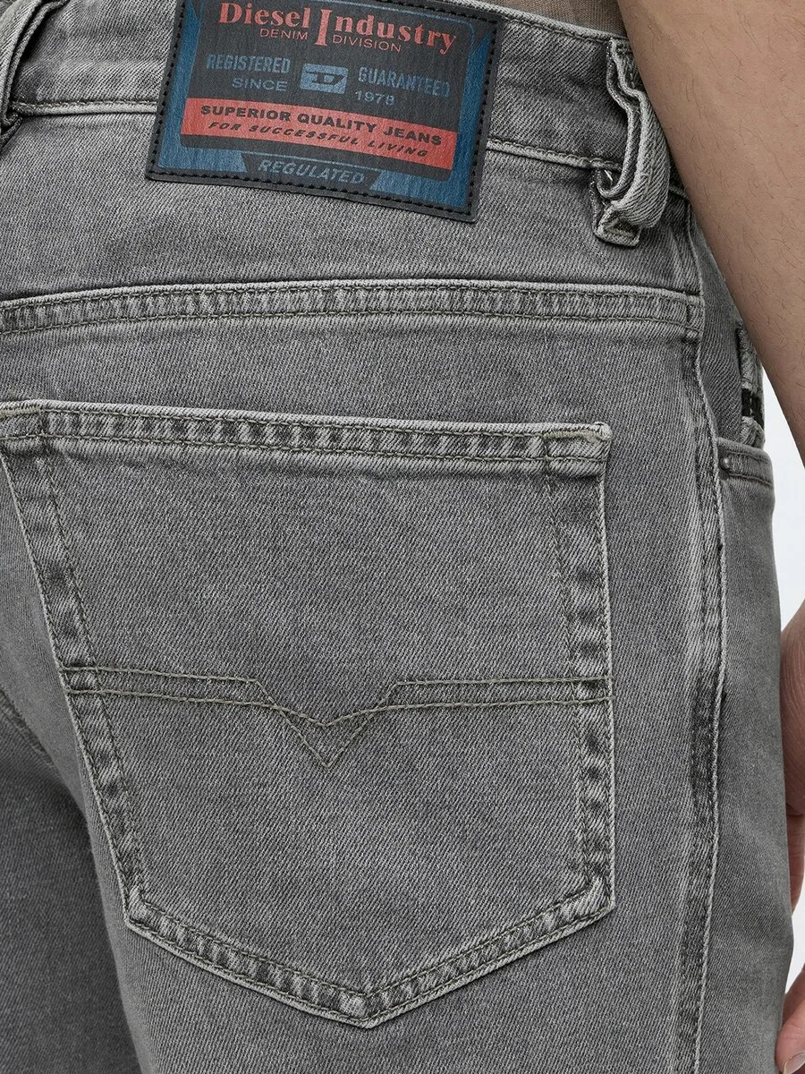 Джинсы DIESEL Slim fit '1993 D-VYL' из черного денима — фото 3