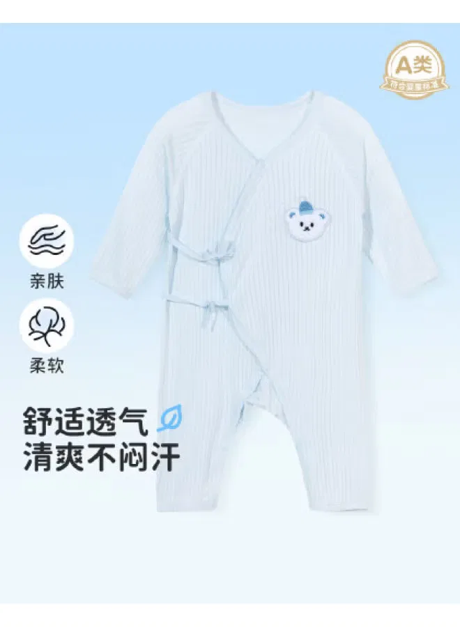 Боди-комбинезон мягкий и эластичный для новорожденных Bornbay, синий