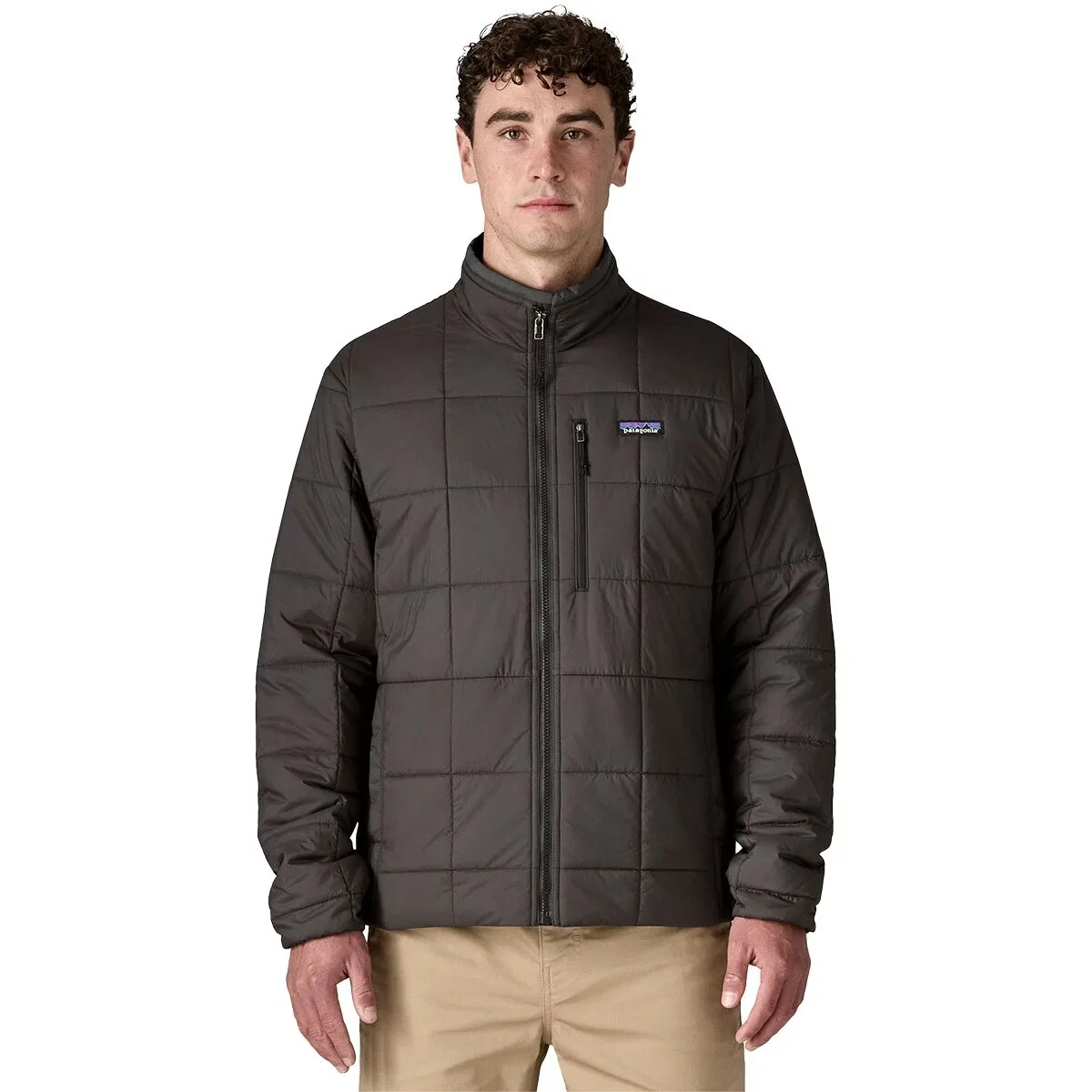 Мужская утепленная куртка Light Gust Jacket Patagonia, черный