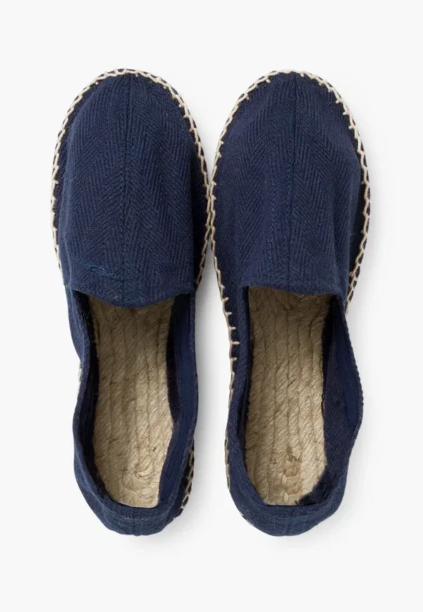 Эспадрильи текстильные Espadrilles Pisamonas, Navy, темно-синий — фото 3