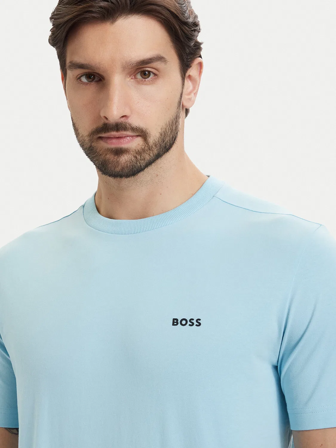 Мужская футболка стандартного кроя Tee Boss, голубой — фото 4