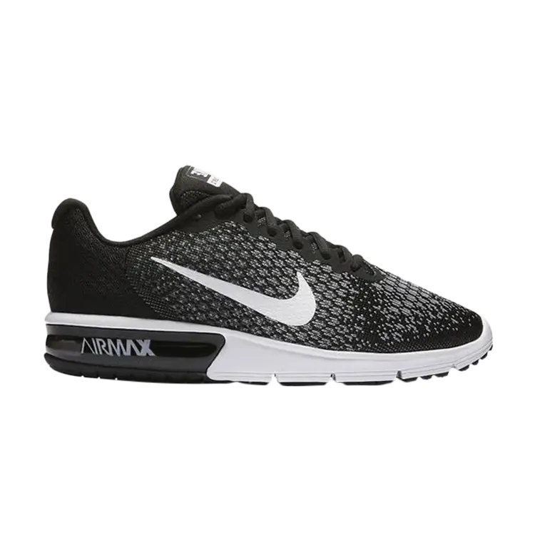 

Кроссовки Nike Air Max Sequent 2 'Black Dark Grey', черный