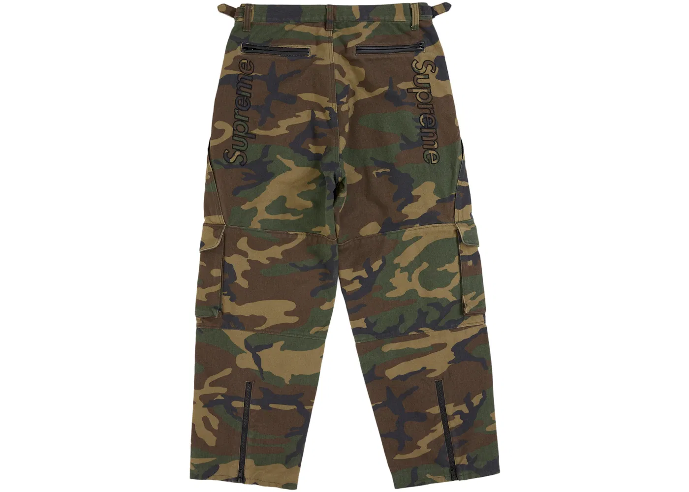 Мужские брюки с камуфляжным принтом Pant Supreme, Woodland Camo — фото 2
