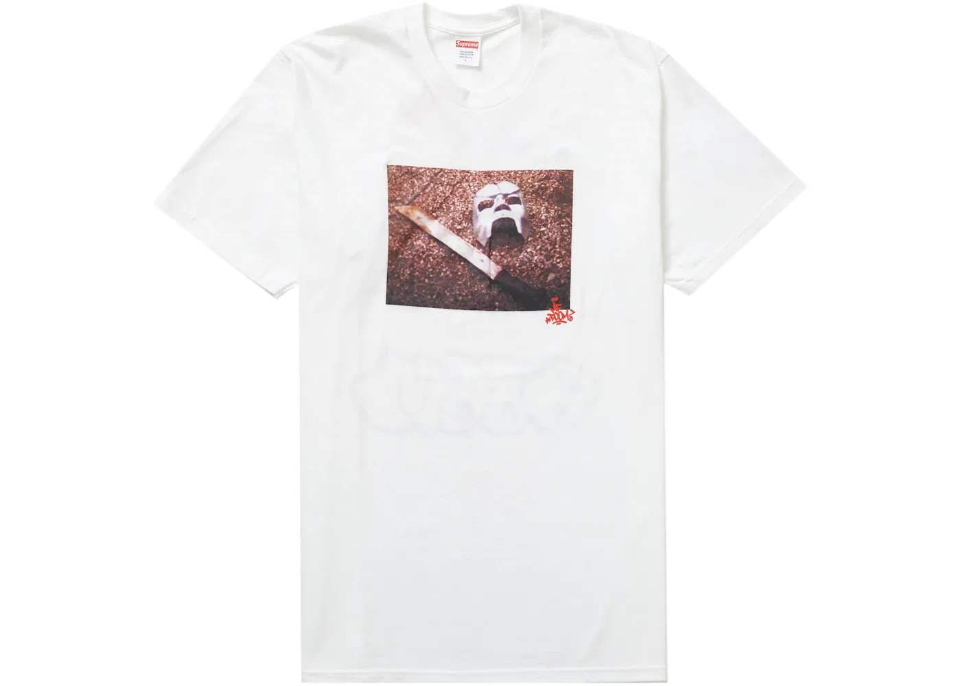 Мужская футболка с принтом MF DOOM Tee Supreme, White