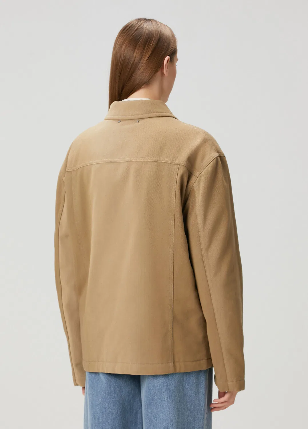 Женский жакет Golden Goose, light khaki — фото 4