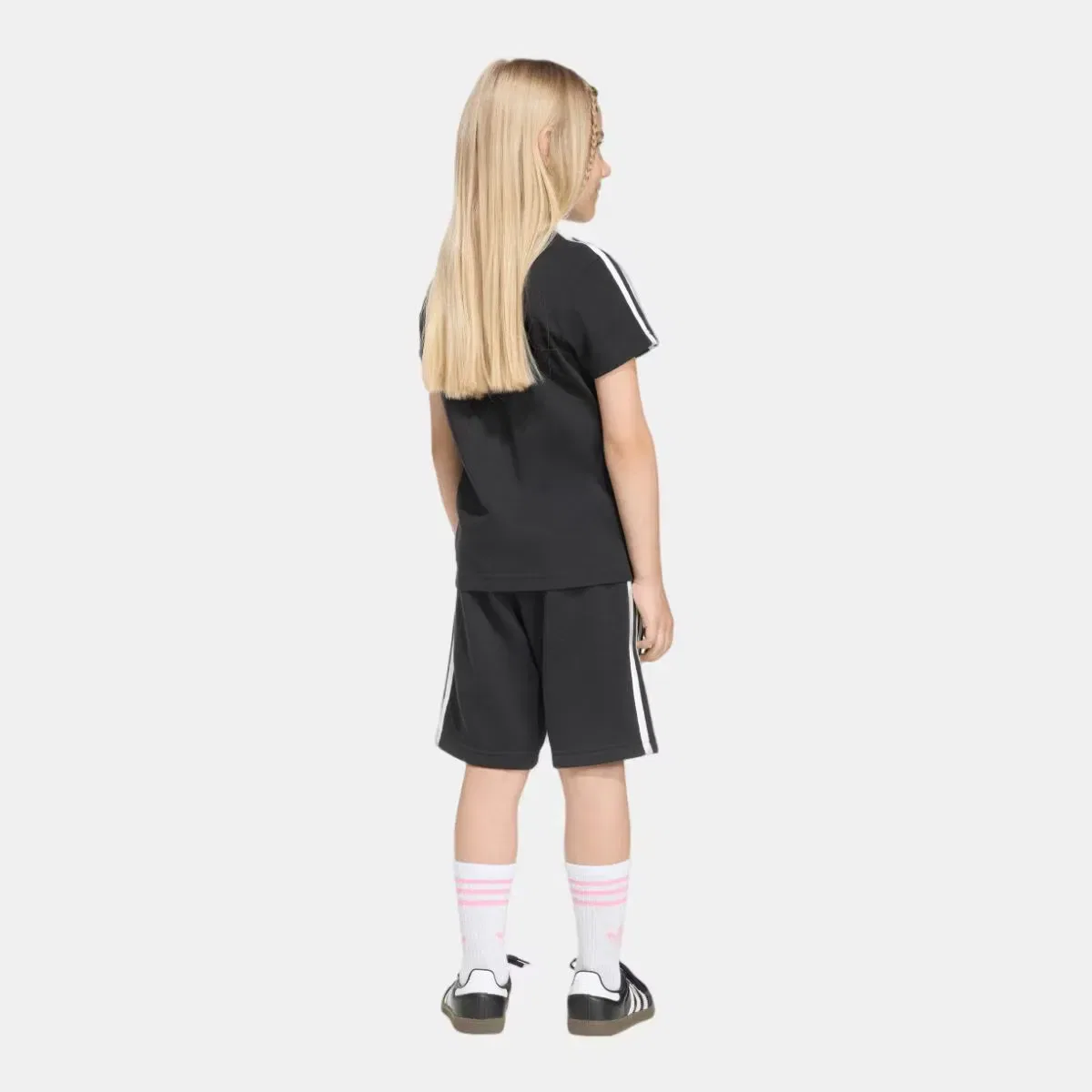Детский спортивный комплект для мальчиков Adicolor Adidas, Negro — фото 2