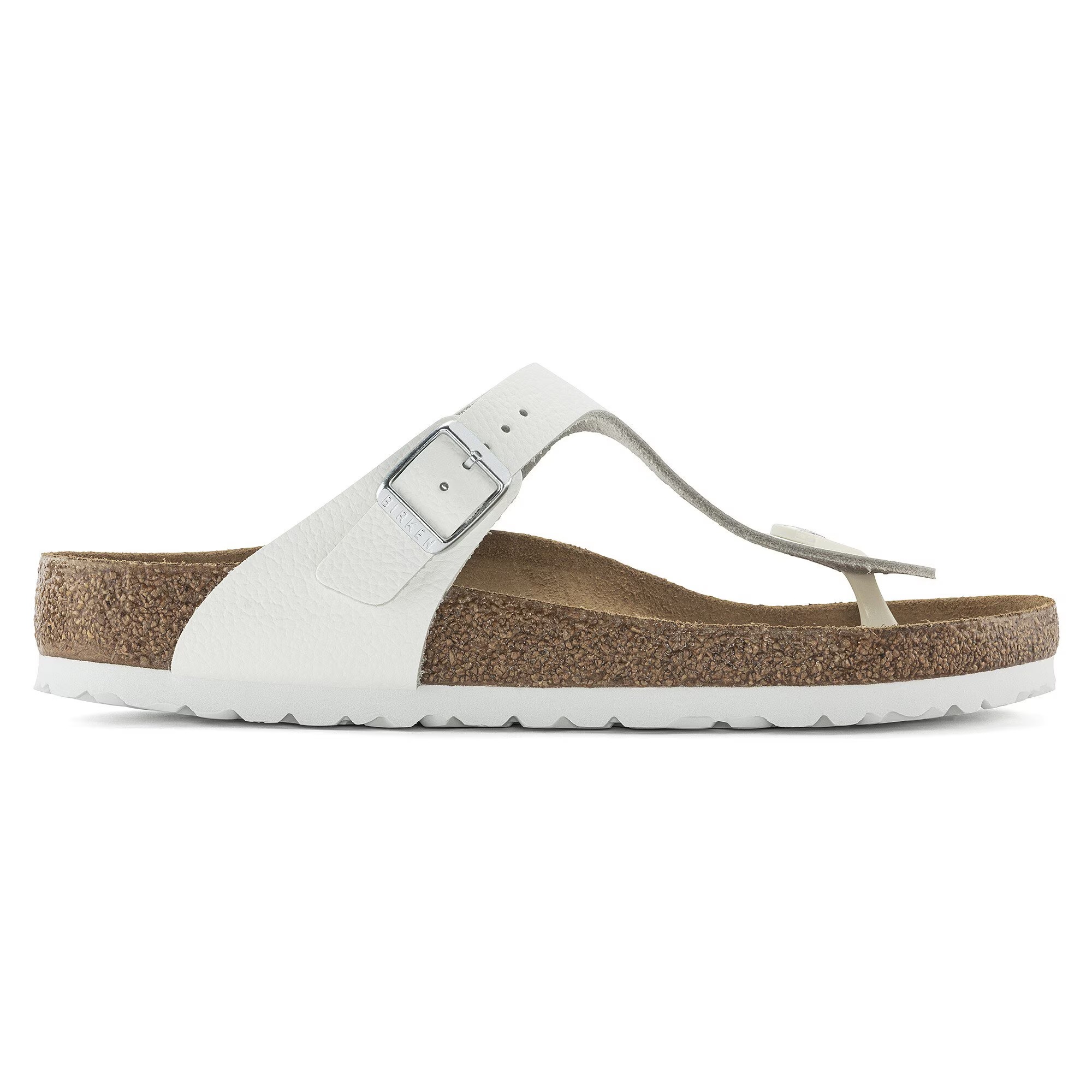 Сандалии Birkenstock Gizeh Natural Leather 1024328/1024398, белый