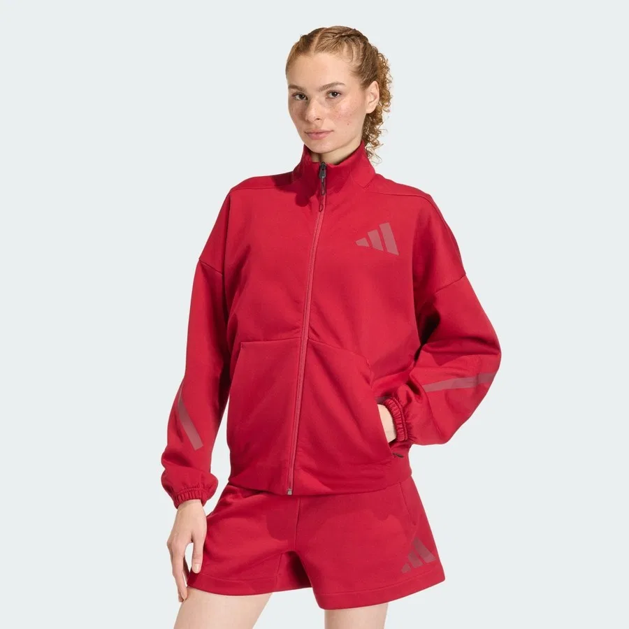 Спортивная кофта с длинным рукавом Z.n.e. Track Top adidas, Красный