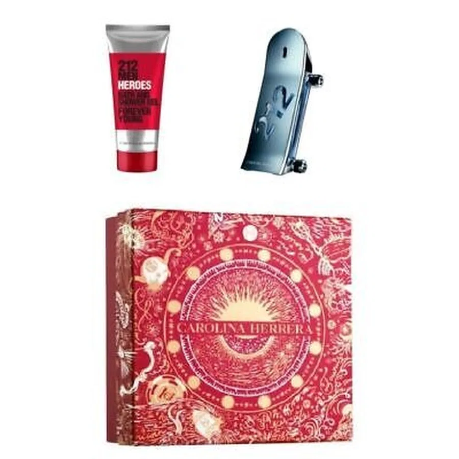 Набор парфюмерный Carolina Herrera 212 Men Heroes Forever Young, 90ml + 100ml Shower Gel