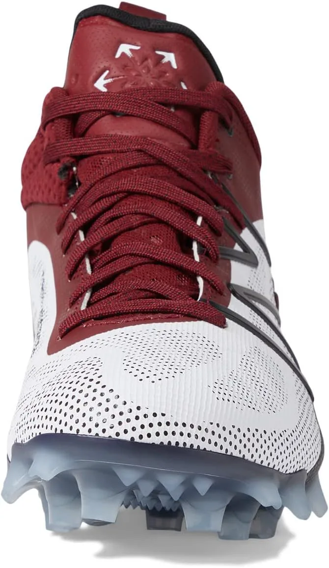 Мужские кроссовки для лакросса New Balance Freezelx V5, белый/багровый/черный — фото 2