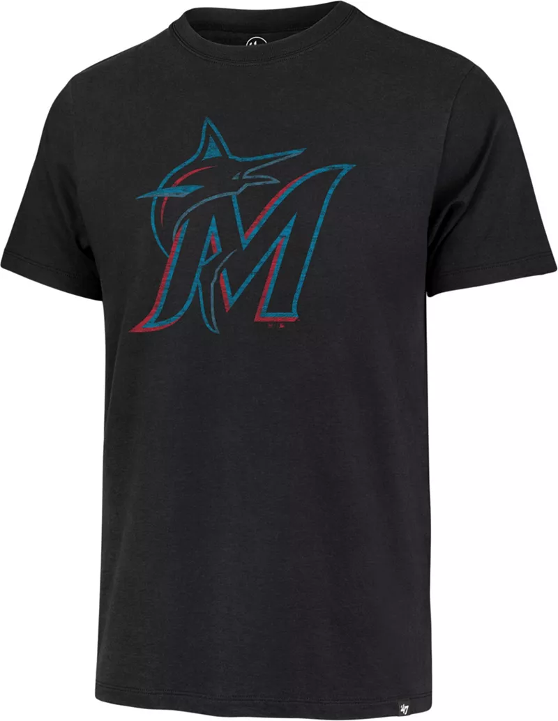 

Мужская черная футболка премиум-класса Franklin '47 Miami Marlins