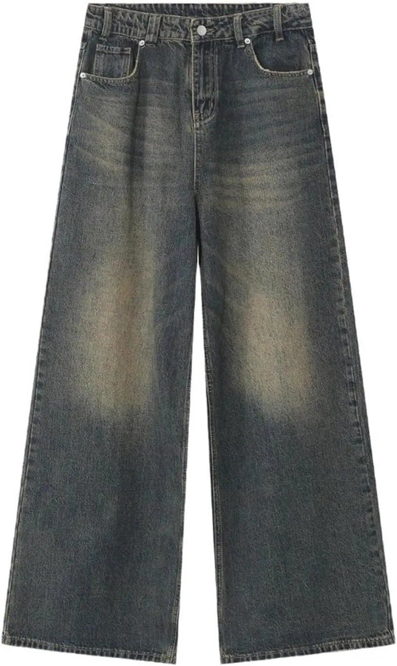 

Джинсы женские Wide Leg Baggy High Waist