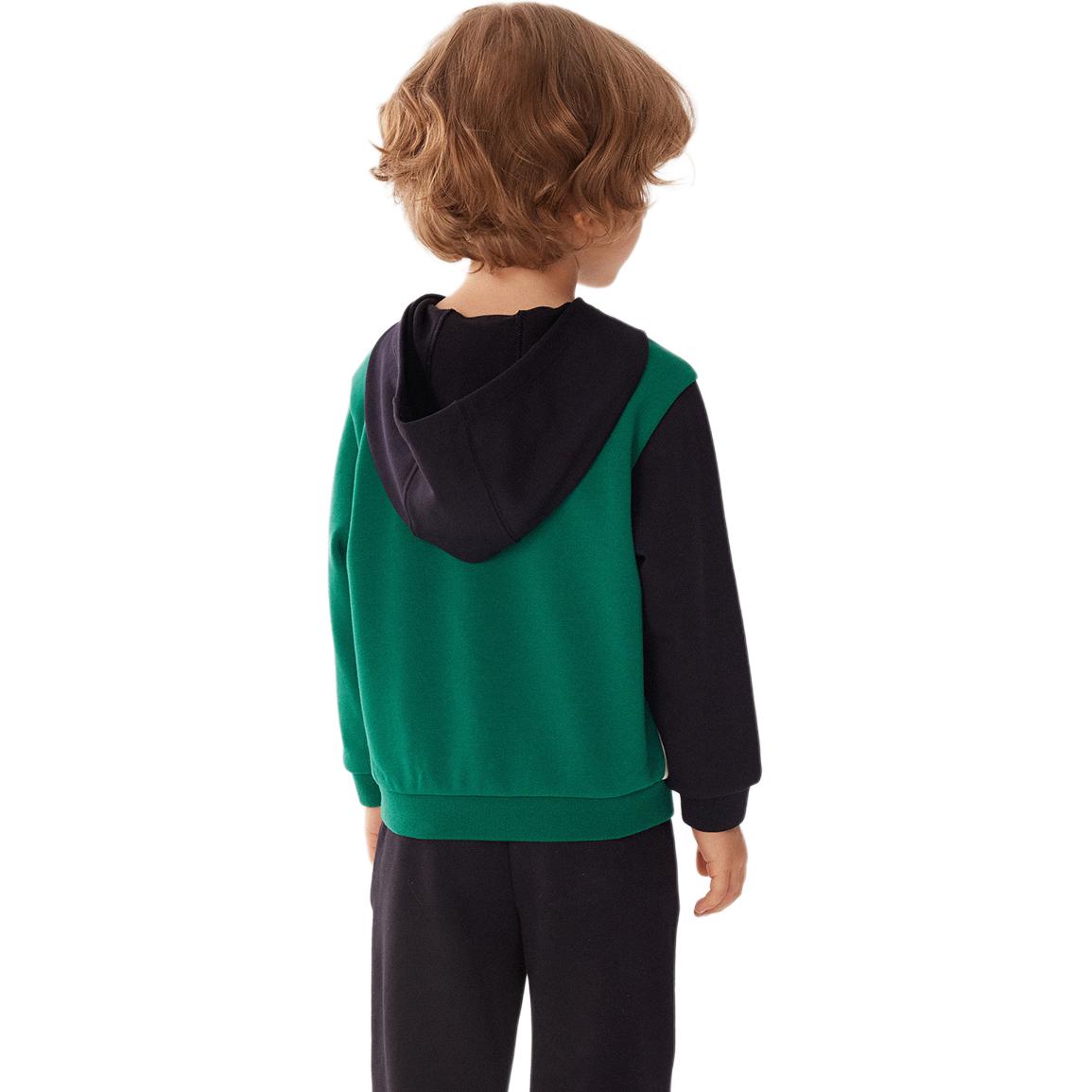 Свитшот для младенцев и малышей FILA KIDS, зеленый — фото 3
