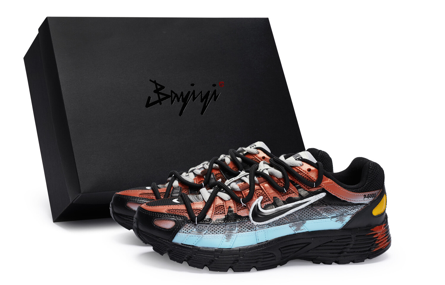 

Кроссовки для бега P-6000 унисекс с низким верхом, черный Nike