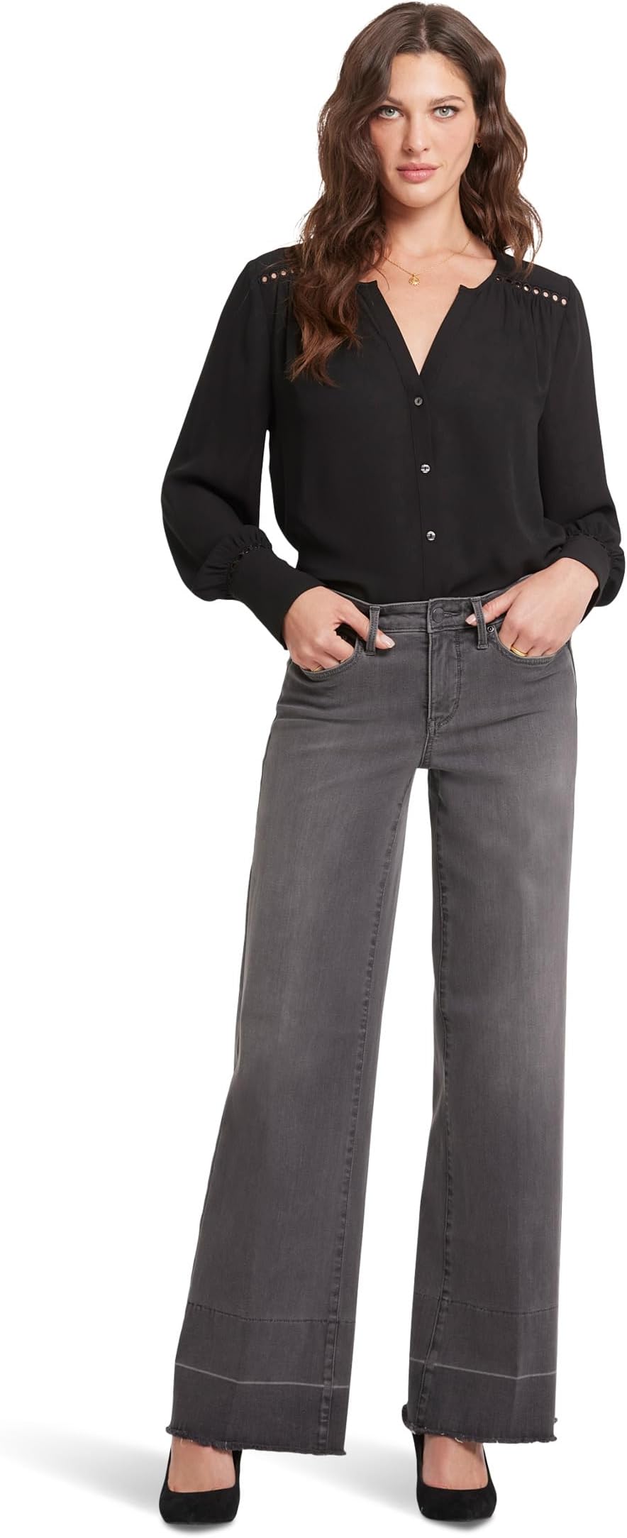 

Джинсы NYDJ Teresa Jeans in Crosswinds, цвет Snow Shadow
