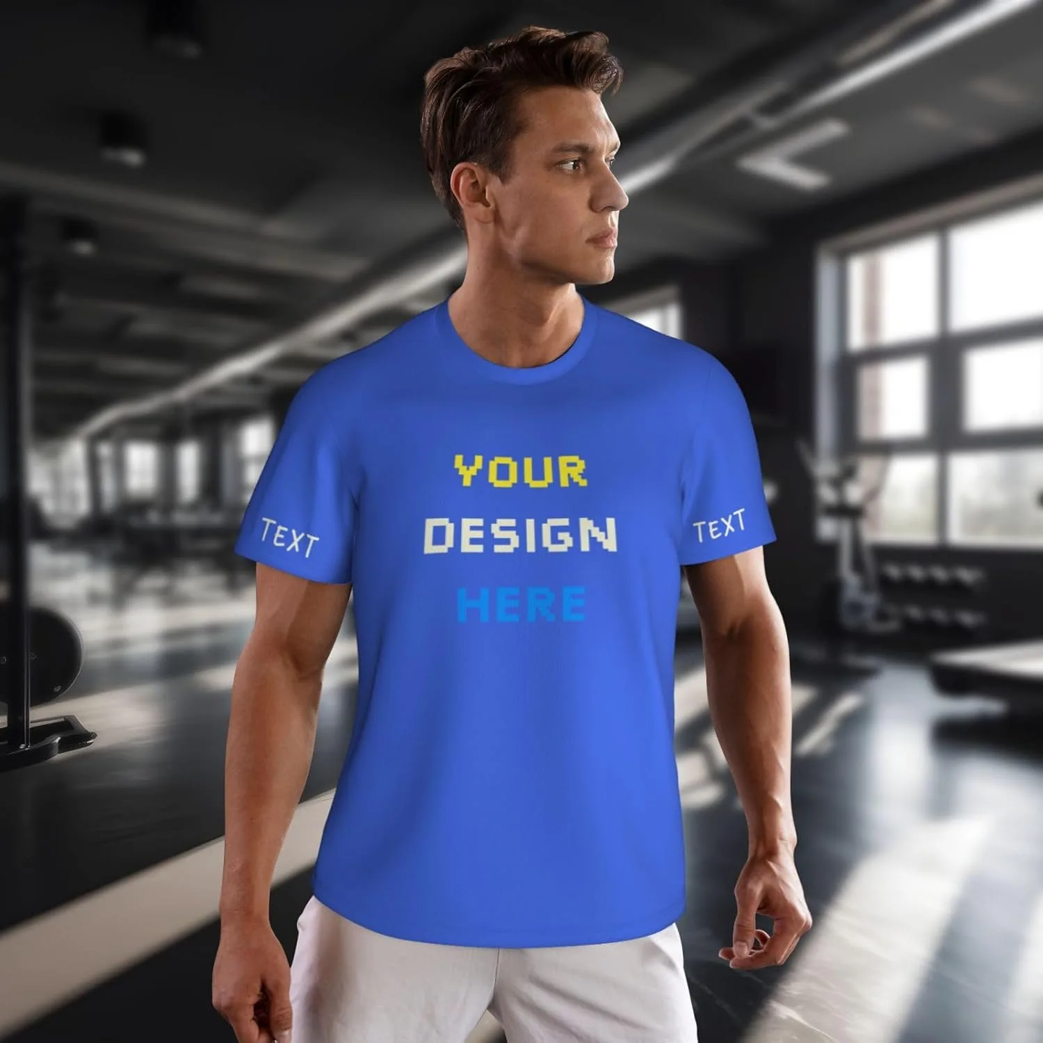 Футболка Custom с логотипом спереди и сзади — фото 3