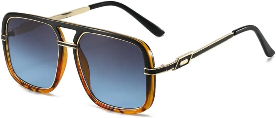 

Солнцезащитные очки в стиле стимпанк, винтажные ретро-очки из металла, мужские и женские, для пляжа и путешествий, защита от УФ-излучения UV400 HDUBFY, C2