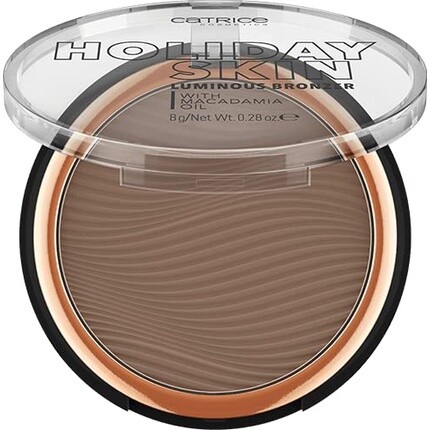 

Holiday Skin Luminous Bronzer Бронзирующая пудра 020 Off To The Island 8G, Catrice