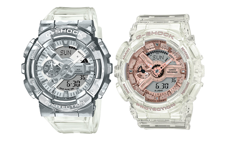 

CASIO Часы Unisex Pair Table Series Silver Watch, Silver Dial+Pink Watch Dial (Matching Pairs)
