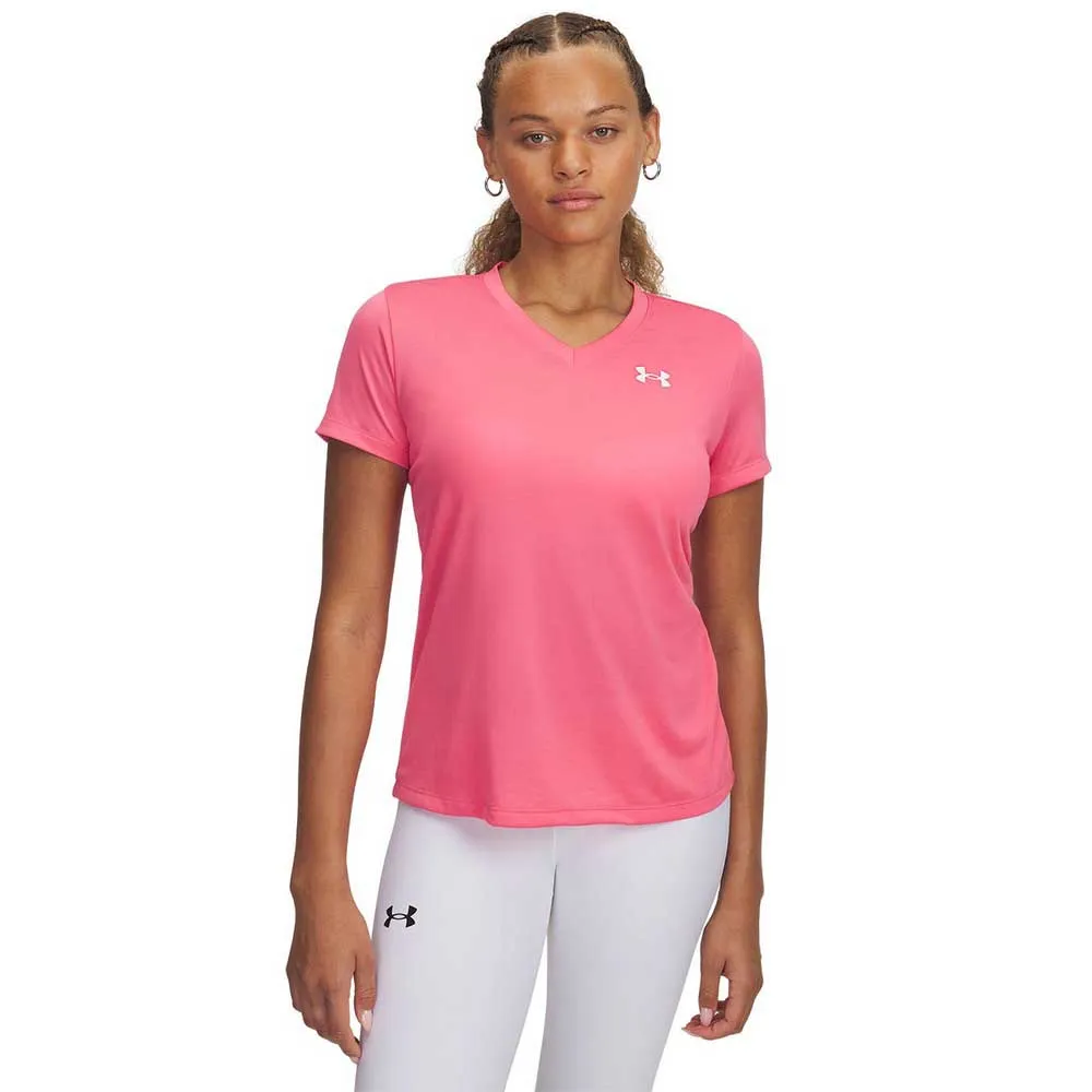 

Футболка с коротким рукавом спортивная Under Armour Tech Solid SSV, розовый