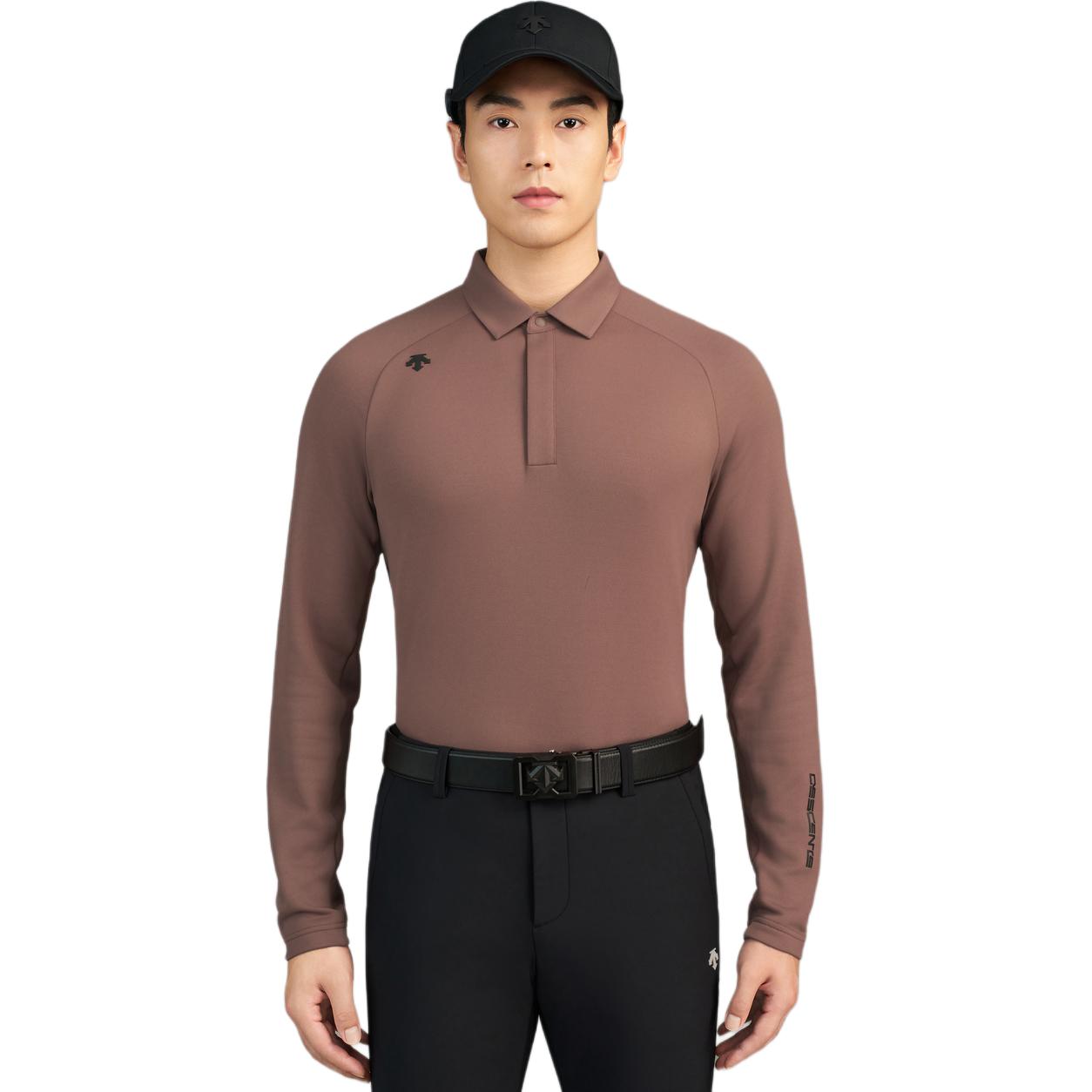 

Мужская поло для гольфа DESCENTE, красный