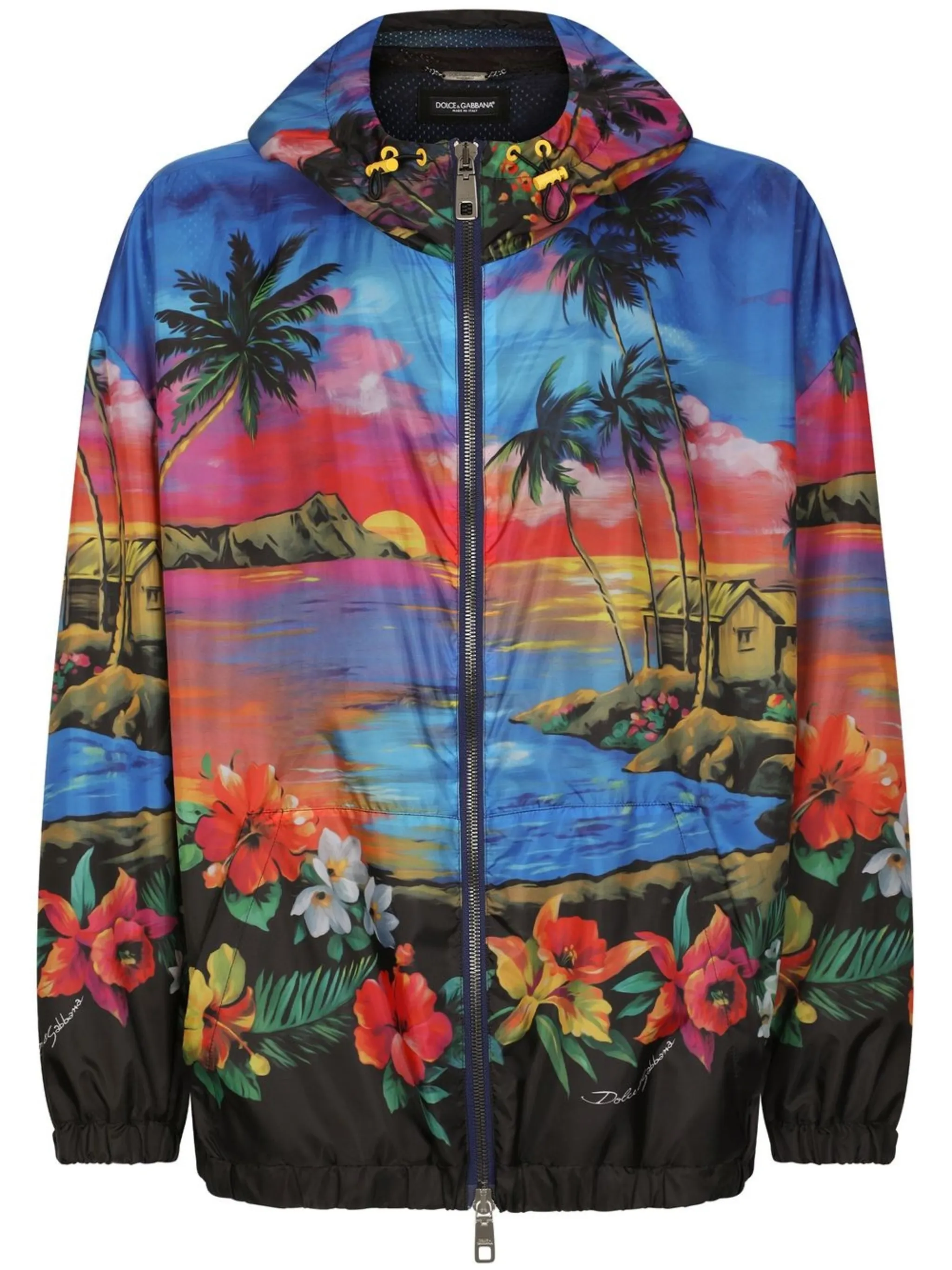 

Куртка с графичным принтом Dolce & Gabbana, синий