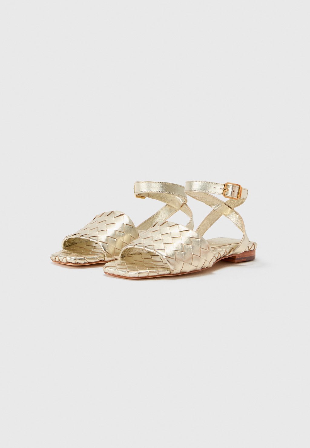 Сандалии с манжетой на щиколотке SANDRINE - Sandals Melvin & Hamilton, золотой — фото 2