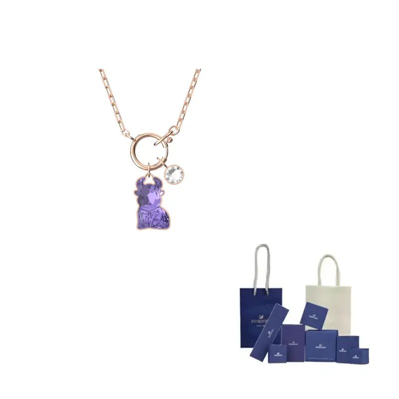 

Swarovski Ожерелье с китайским зодиаком, покрытое розовым золотом, для женщин
