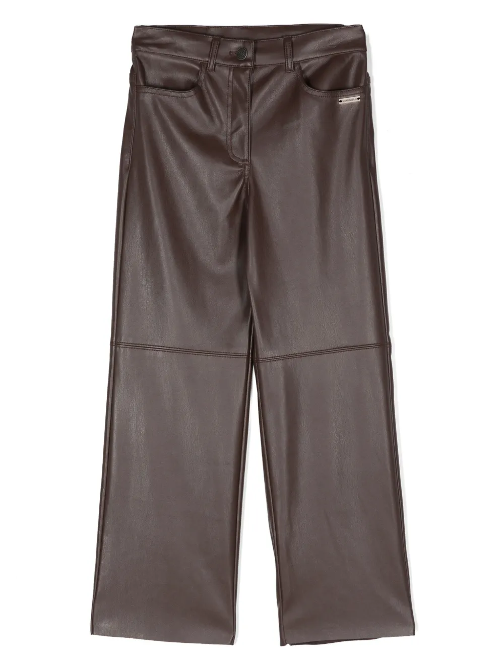 

Прямые брюки Monnalisa, коричневый