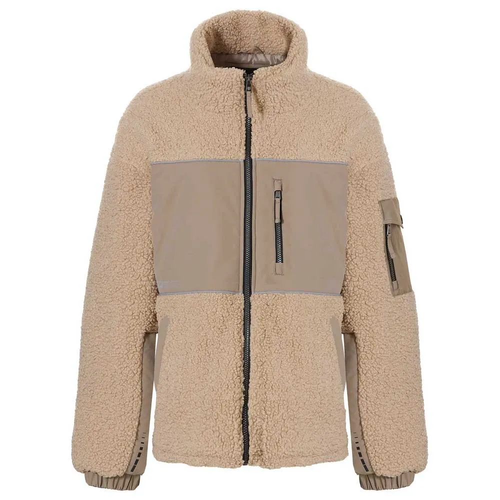 

Флис Rehall Retro-R full zip, бежевый