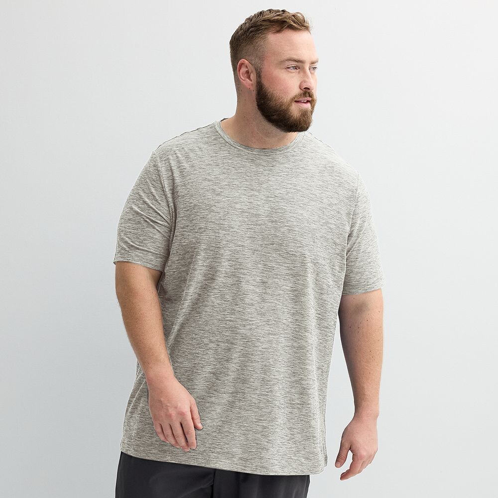 

Роскошная мягкая футболка Big & Tall FLX, цвет Grey Heather