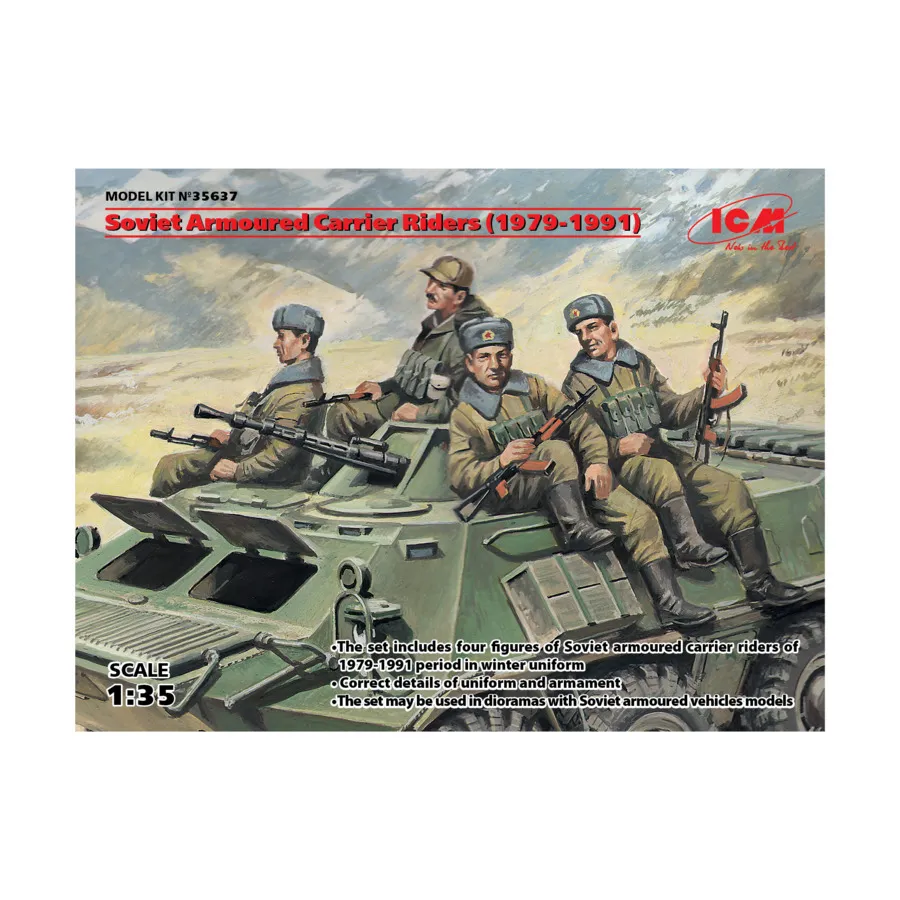 

Советские бронетранспортеры (1979-1991), Military Models 1/35 Scale (ICM)