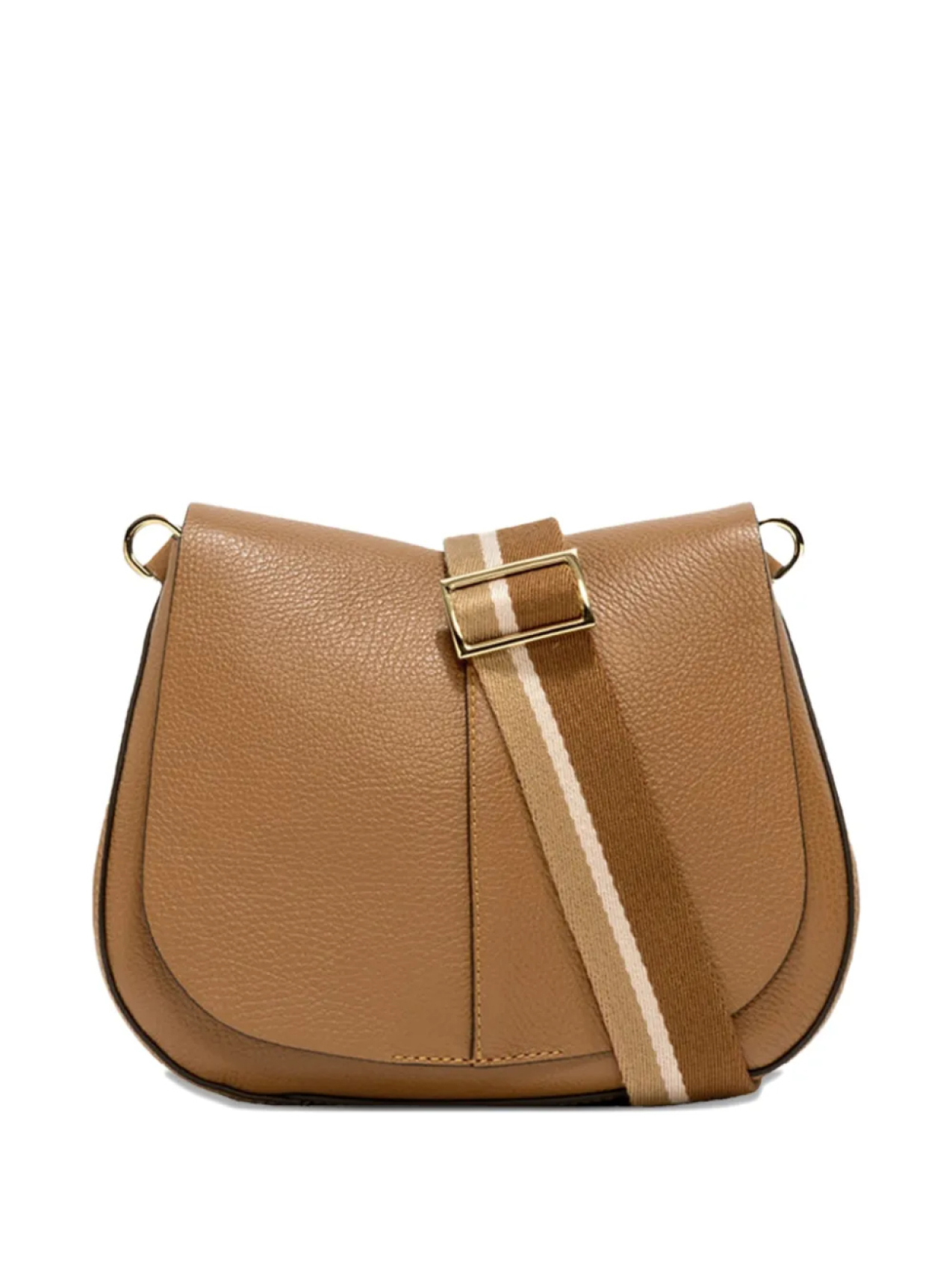 

GIANNI CHIARINI маленькая кожаная сумка Helena Round, коричневый
