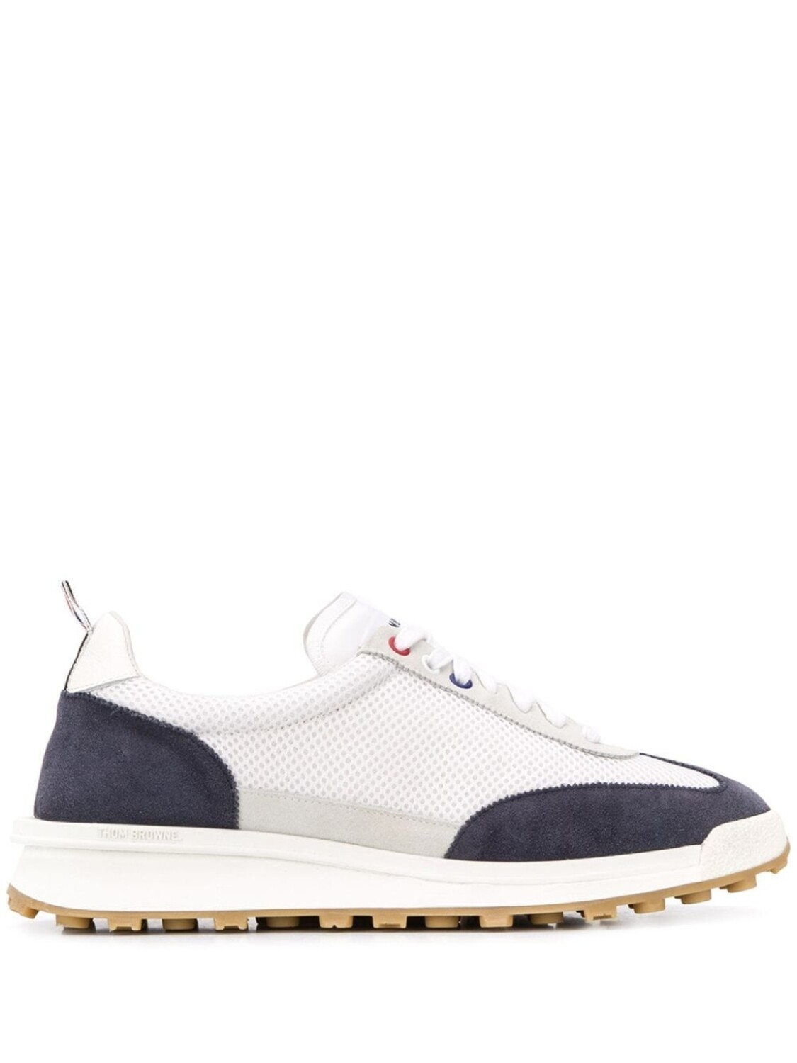 

Кроссовки Thom Browne Tech Runner, белый/черный