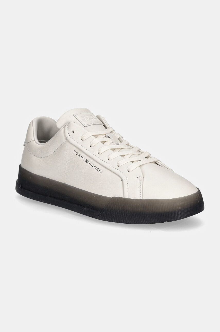 

Кожаные кроссовки Tommy Hilfiger TH COURT BEST, белый