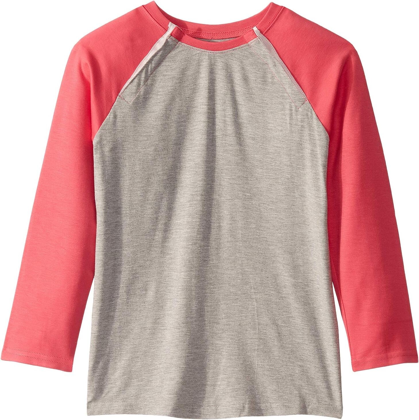 

Футболка Abilitee Adaptive Wear Adaptive Shoulder Snap Baseball Tee, цвет Coral