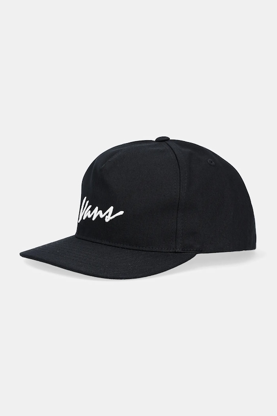 

Хлопковая кепка с козырьком Vans, черный