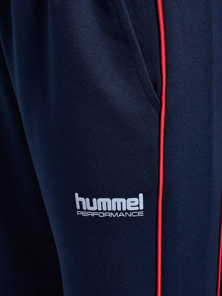 Hummel Детские брюки Hmljr Interlock с регулируемой талией, цвет DRESS BLUES — фото 3