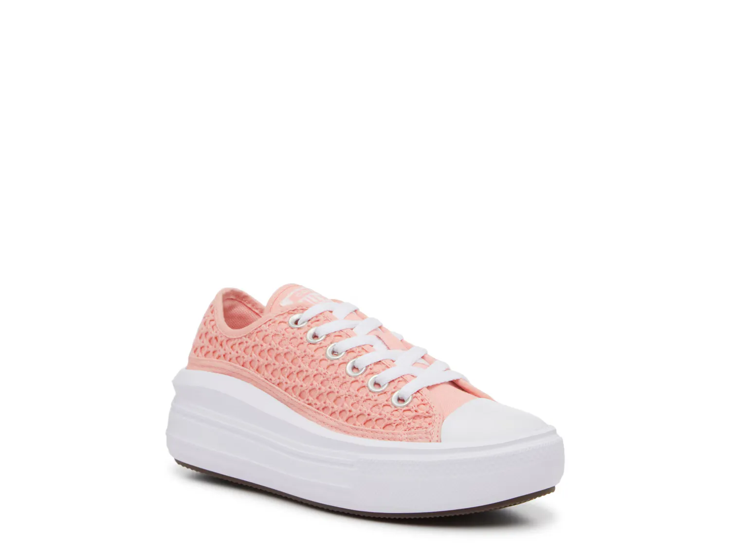 

Кроссовки Chuck Taylor All-Star Move Crochet Low-Top Sneaker Converse, розовый