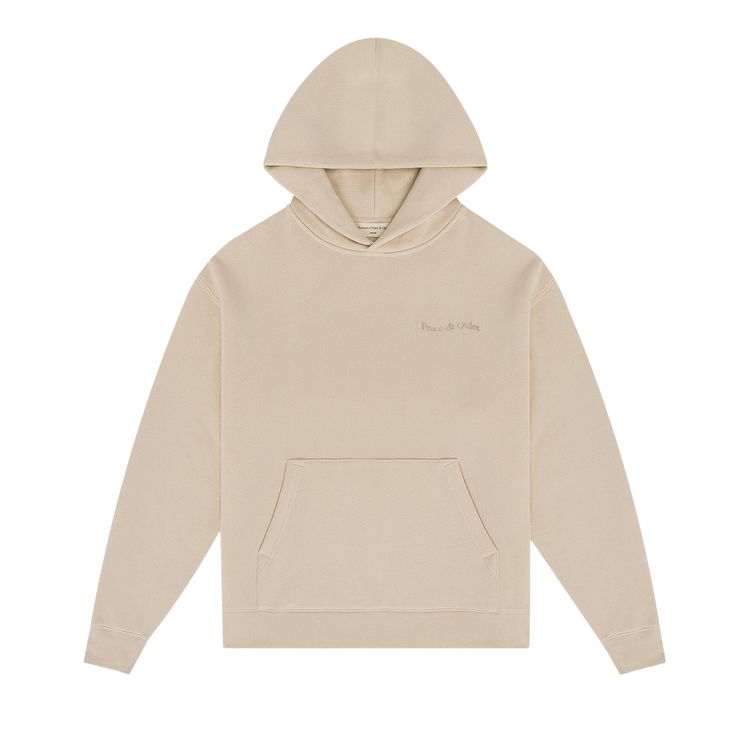 

Худи Museum of Peace & Quiet Wordmark Pigment Dyed Hoodie 'Taupe', коричневый