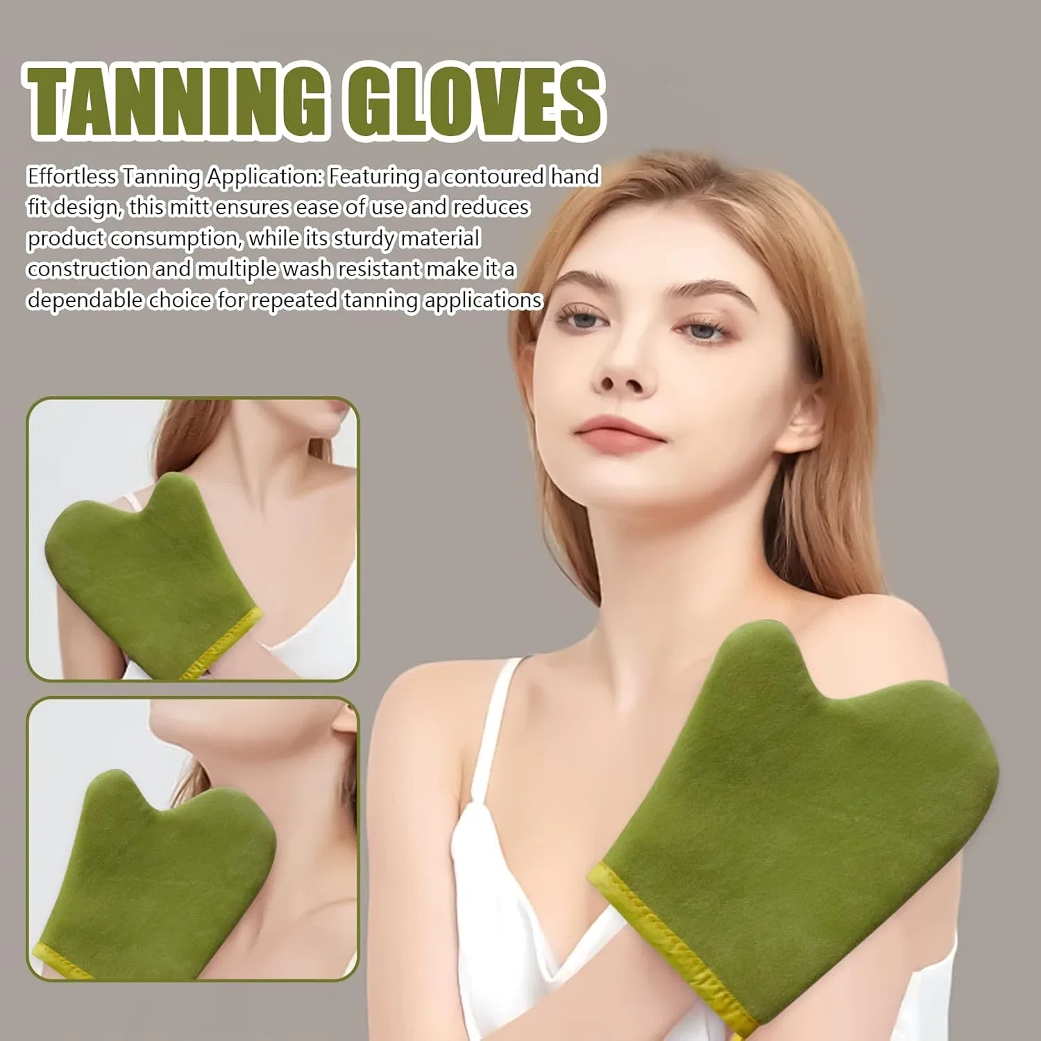 Варежка-аппликатор для автозагара с эластичной манжетой Generic — фото 2
