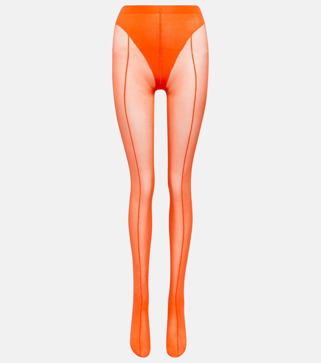 

Колготки x Mugler A Wolford, красный