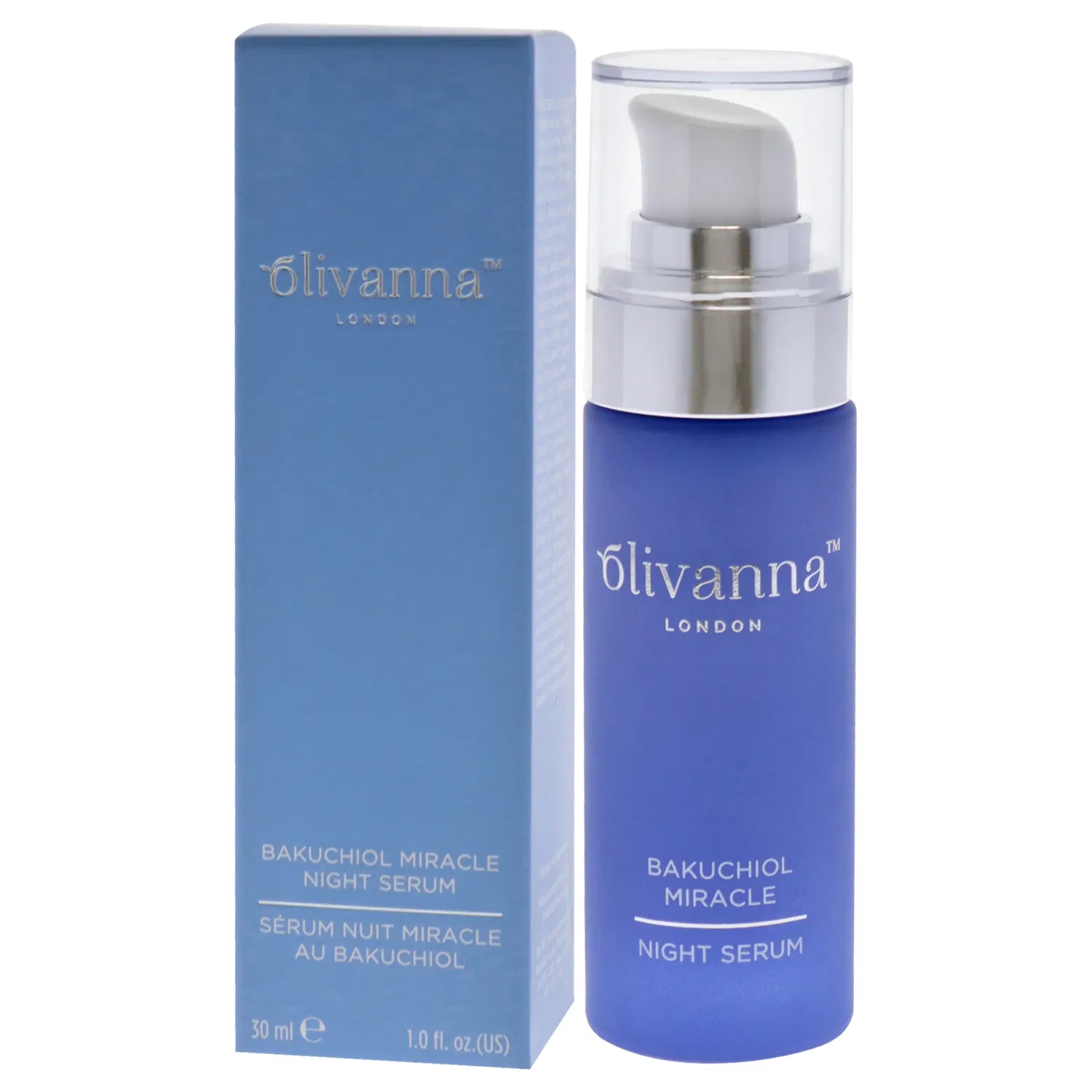 Сыворотка Olivanna — Ночная Bakuchiol Miracle от для женщин - , Clear — фото 4