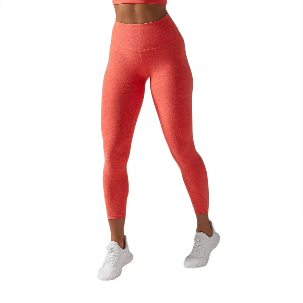 

Женские леггинсы Tavi Tavicloud с высокой талией, длина 7/8., Hot Coral Space Dye