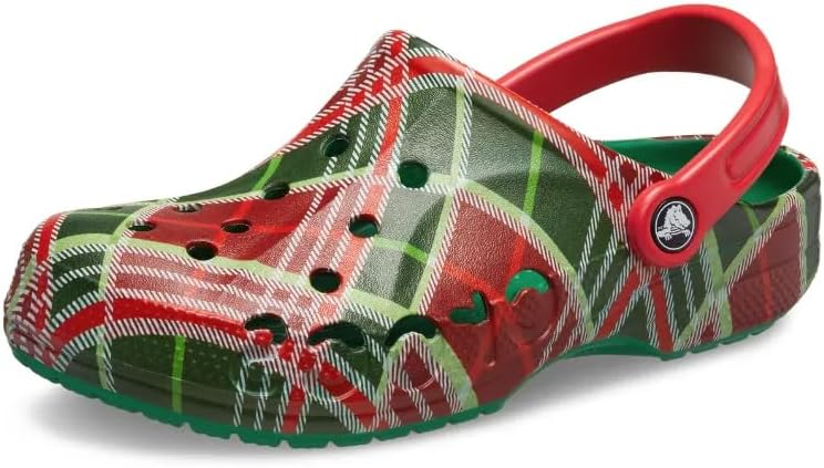 

Мужские сабо Crocs Baya с графическим рисунком, зеленый