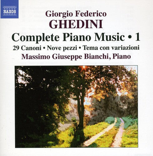 

CD диск Ghedini / Massimo Giuseppe Bianchi: Complete Piano Music 1