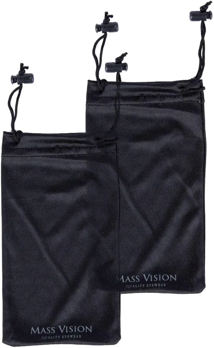 

Солнцезащитные очки Mass Vision 'The Driver' (2 пары) унисекс с бифокальными линзами янтарного цвета высокой четкости и защитой от УФ-излучения UV400, Black