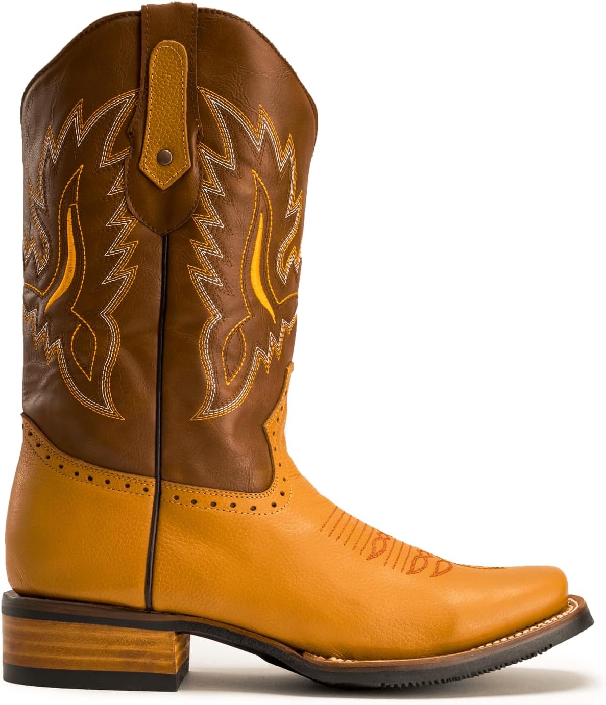 

Мужские западные сапоги Joe Boots VE030: ковбойские и родео сапоги с квадратным носком из натуральной кожи Joe Exclusive, Tan